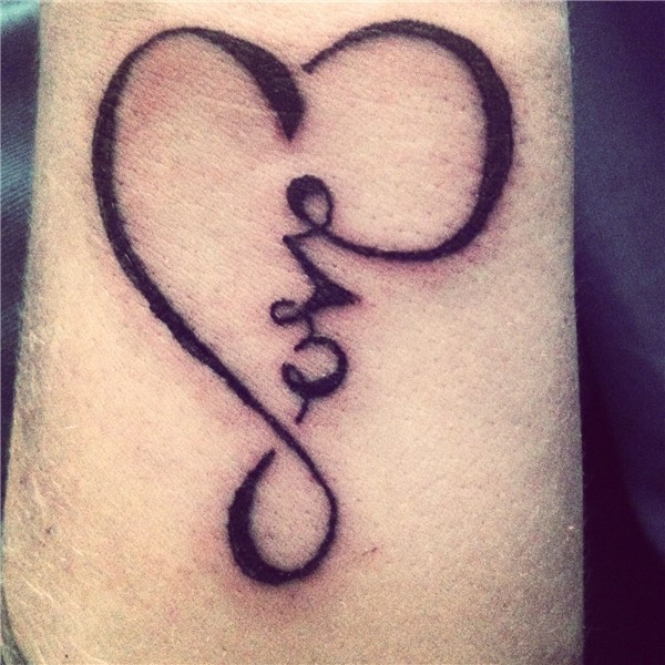 Love #tattoo #simple #beautiful #black #arm Simple tattoos,