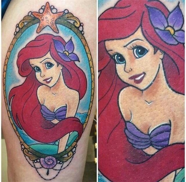 Love this! Disney tattoos, Disney princess tattoo, Ariel tat