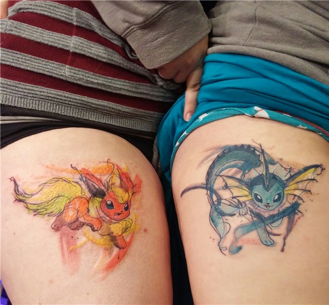 Love this eeveelution tattoo style. Maybe use this for my sl