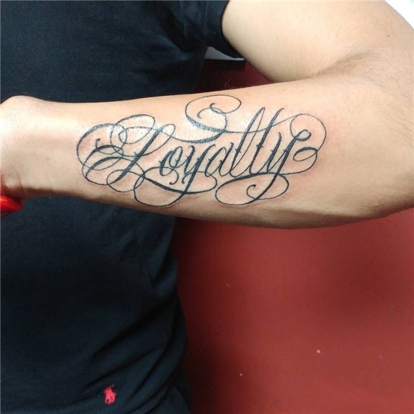 Loyalty Tattoos Loyalty tattoo, Arm tattoos for women, Tatto