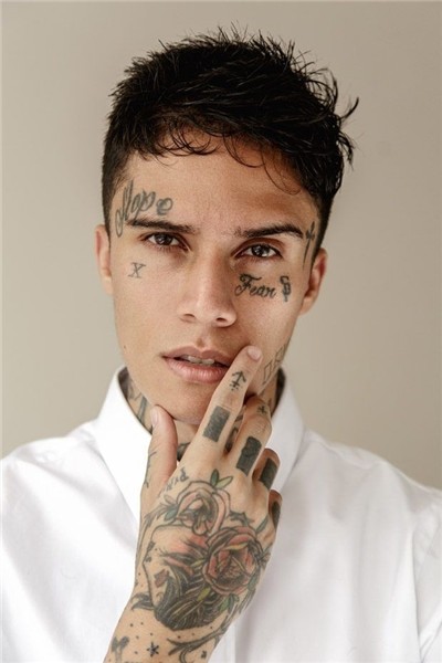 MMSCENE PORTRAITS: Leo Pride by Henrique Resende Face tattoo