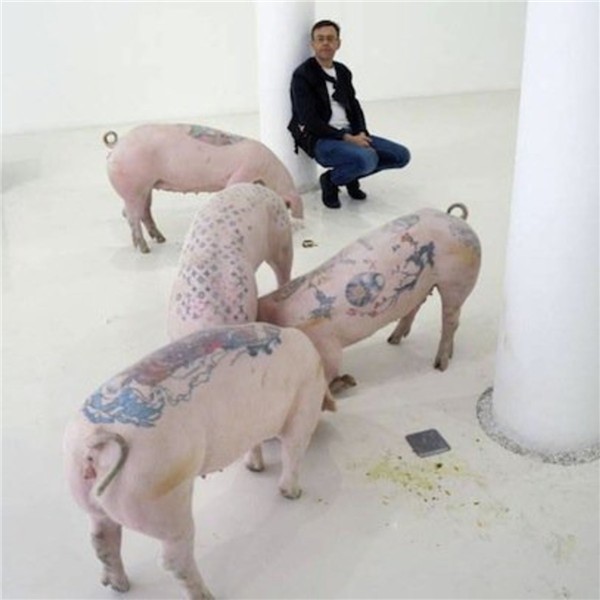 Man Tattoos Pigs For Profit Inked Magazine - Tattoo Ideas, A