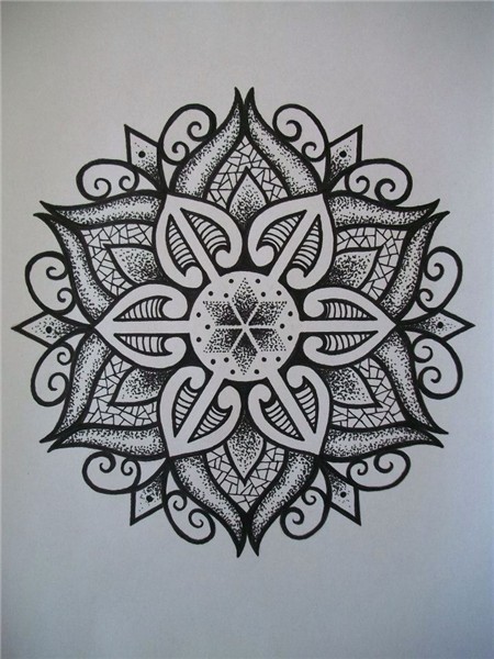Mandala tattoo #mandala #tattoo Diseños de mandalas, Dibujo