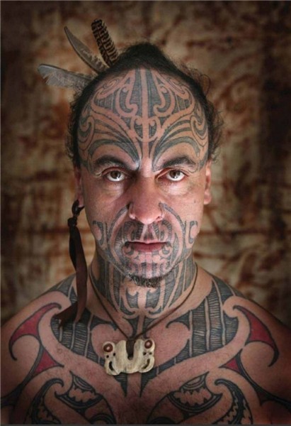 Maori Warrior Face Tattoo Pin de gik all in – del 1 in