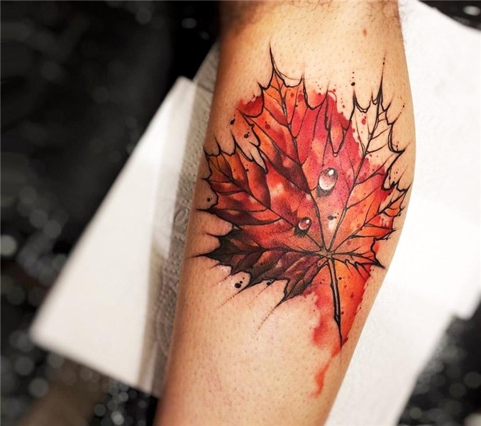 Maple Leaf tattoo by Felipe Rodrigues Photo 16259