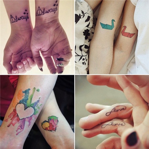 Matching Best Friends Tattoo Ideas 😍 😍 😍 - Musely