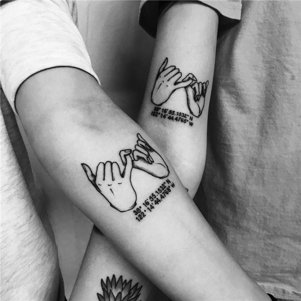 Matching Pinky Promise Symbol of Friendship Tattoos Friendsh