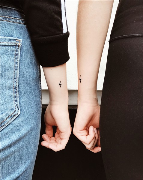 Matching Tiny Tattoos Tiny tattoos, Subtle tattoos, Tiny har