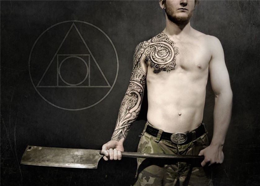 Meatshop Tattoo Nordic tattoo, Viking tattoos, Norse tattoo