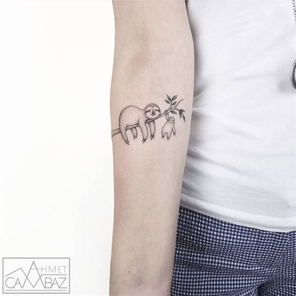 Minimalist-simple-tattoos-ahmet-cambaz shared by Irem