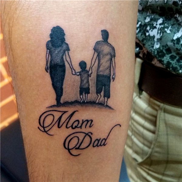 Mom & Dad Tattoos. Dad tattoos, Mom dad tattoos, Mom tattoos