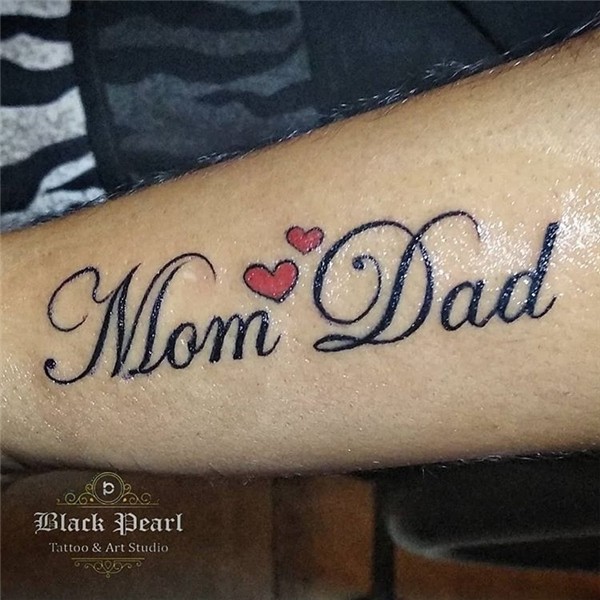 Mom dad tattoos have a very deep ... Tattoos for daughters,
