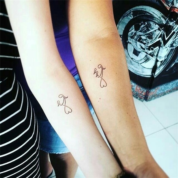 Mom tattoo Tatuajes madre e hija Minitatuagens, Tatuagens, T