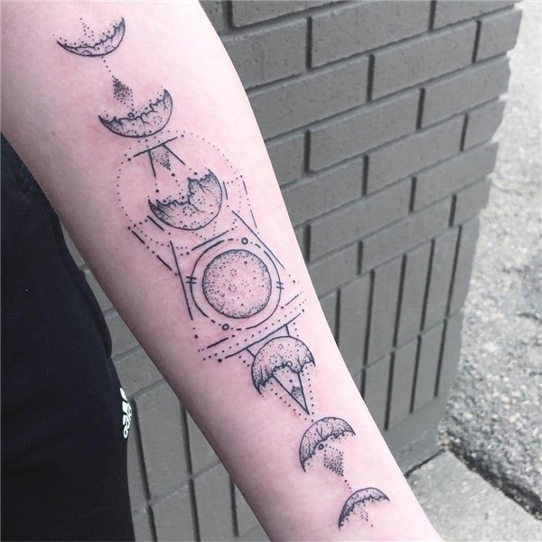 Moon Phases Tattoos - How To Make Your Ideas Come True - Bod