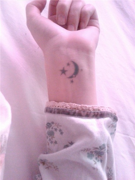 Moon.Stars.Tattoo Star tattoos, Moon star tattoo, Trendy tat