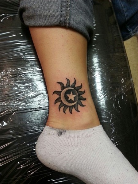Moon Tattoos Sun And Stars Tattoo Sun Moon Stars Tattoo Tatt