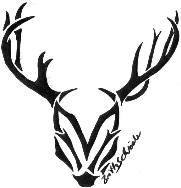 Moose Skull Drawing - Pin On Yats : clipartgarceau
