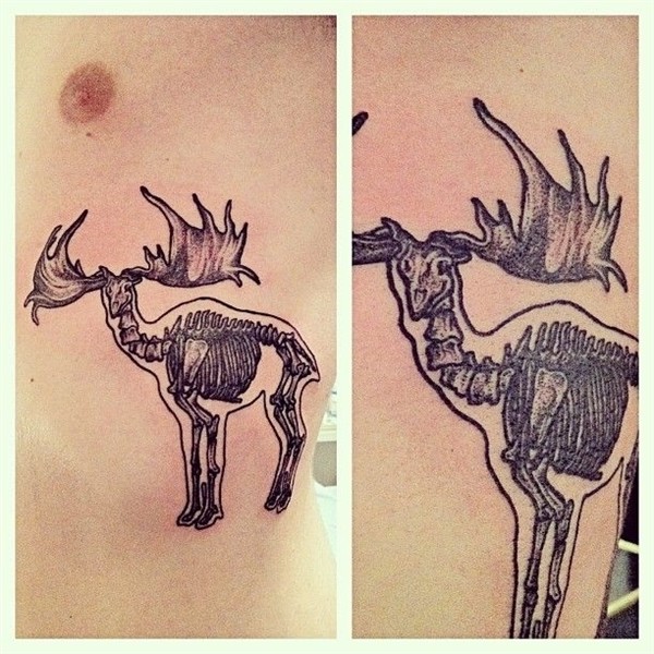 Moose tattoo Moose tattoo, Body art tattoos, Moose