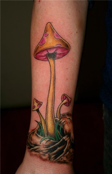 Mushroom Tattoo Images & Designs