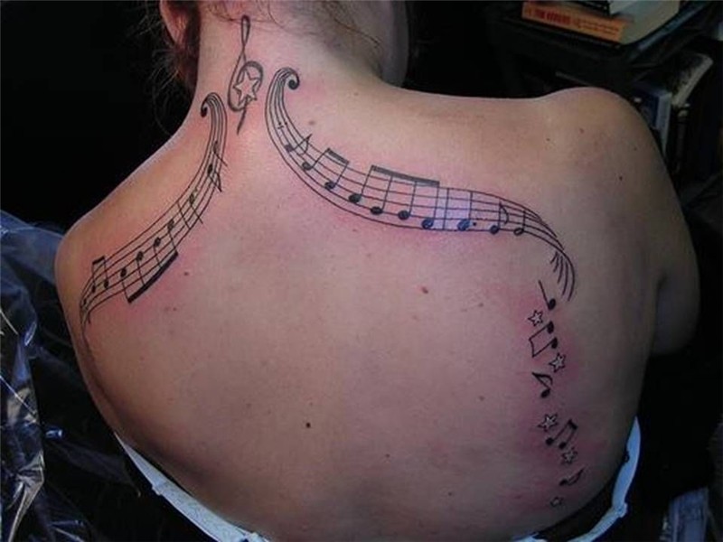 Music Note Tattoo Designs Music tattoos, Music tattoo design