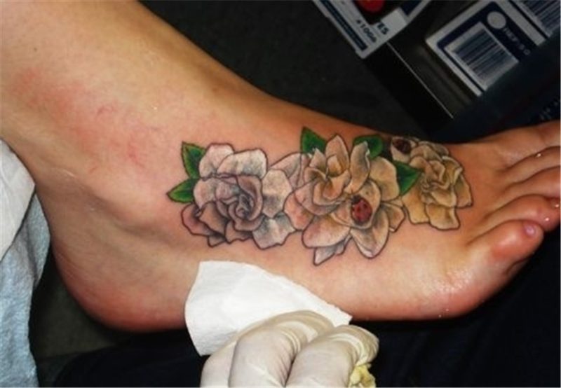 My 1st tattoo 5/1/08 Gardenia tattoo, Mom tattoos, Believe t