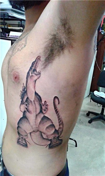 My Godzilla Tattoo - Imgur