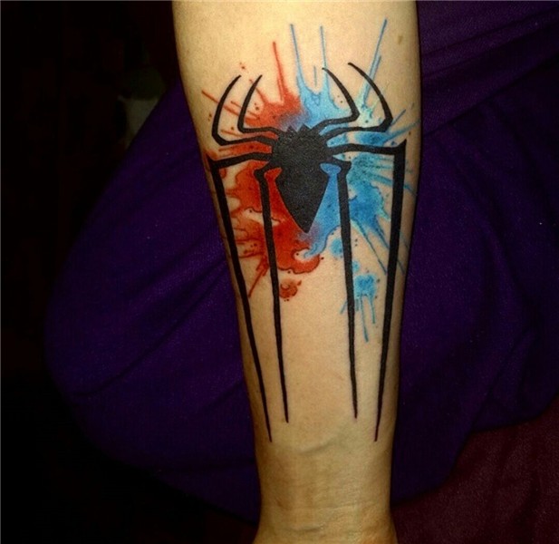 My Spiderman Tattoo Done by Josh Avery, Loyalty Tattoo, Utah