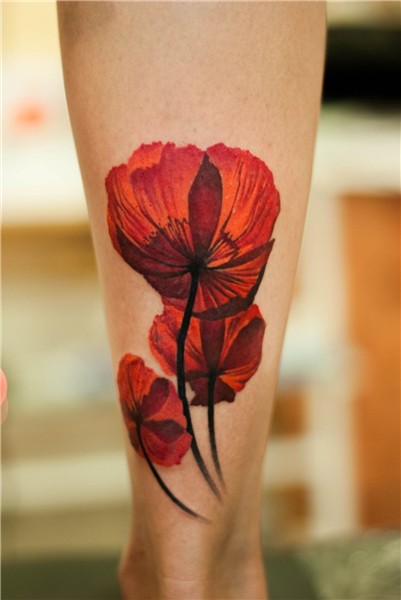 My beautiful poppies. Done by Denis Sivak, L.O.V.E. machine