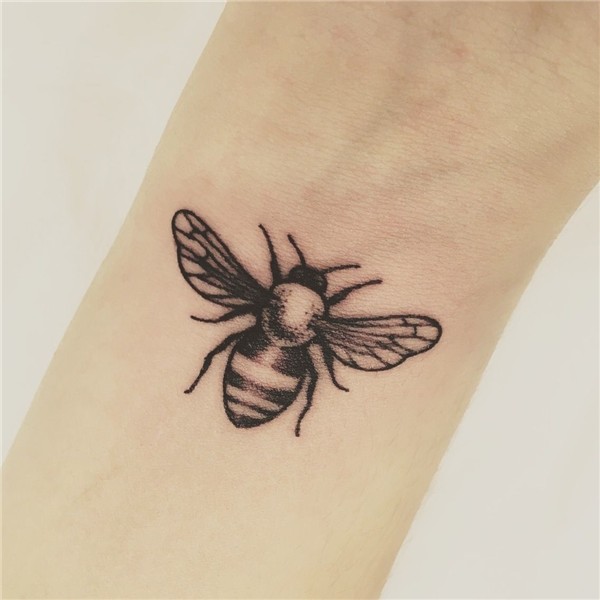 My bee. Bee tattoo, Tattoos, Body art tattoos