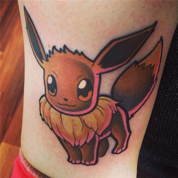 My new Eevee Pokemon tattoo :) Pokemon tattoo, Tattoos, Geek