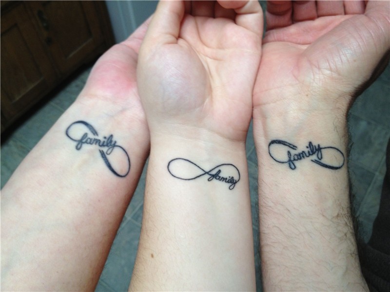 My wife, daughter, and my Infinity Family tattoo Tatuajes