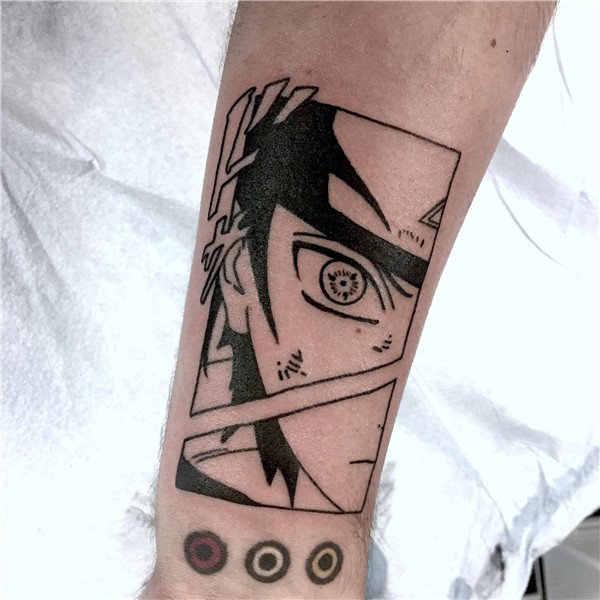 Naruto manga panel tattoo - Marshall Brown Brown Brothers Ta