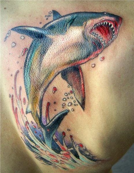 Norfolk Fishing Network 2004 - 2021 - Shark Tattoos - Tattoo