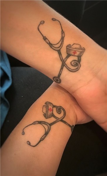 Nurse tattoo, Best friend tattoos Nurse tattoo, Friend tatto