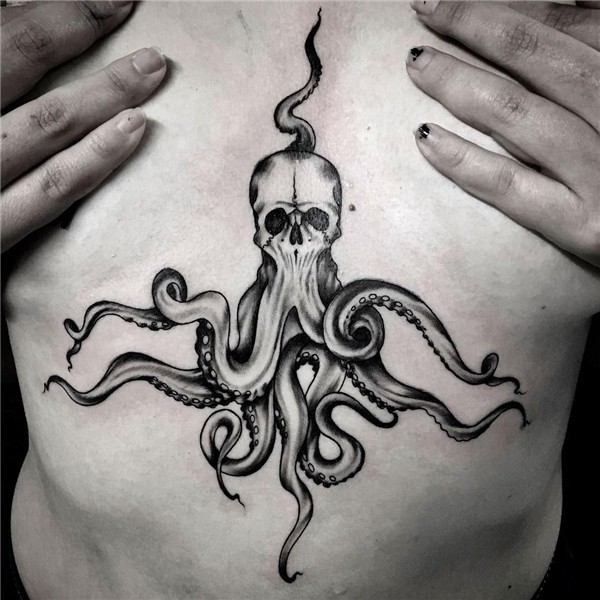 Octopus tattoo: meaning, 50 photos and the best sketches