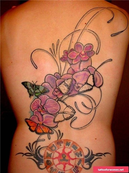 Orchid Flower Tattoo Designs - Same Day Flower Delivery
