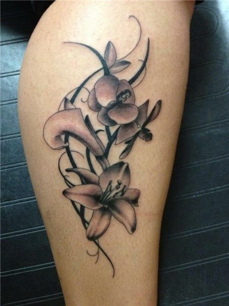 Orchids Tattoo - Ideas, designs and meanings - New Decoratio