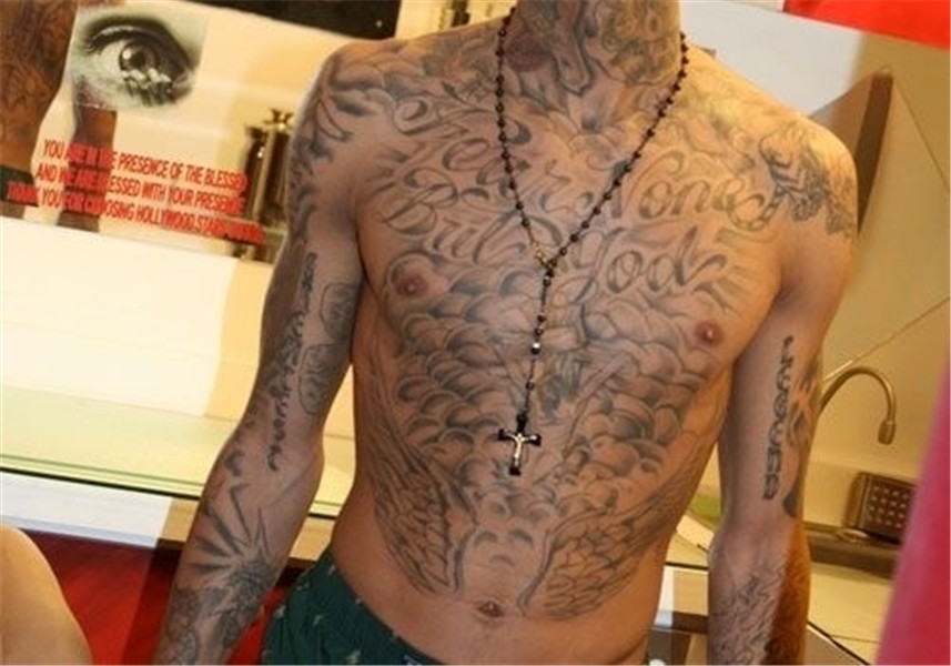 Or this one on my chest Tyga, Tattoos, Tyga quotes