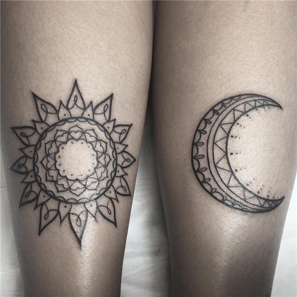 Other 2 on Renelle x #sunmoontattoo Moon tattoo designs, Coo