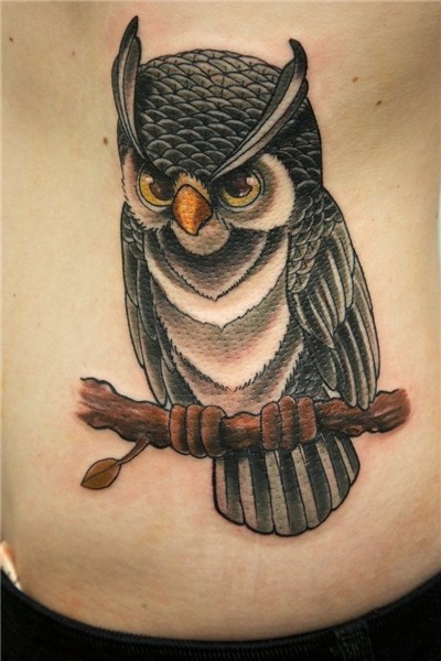 Owl Drawings Vintage owl_tattoo_by_graynd-d4lfl2d Entertainm