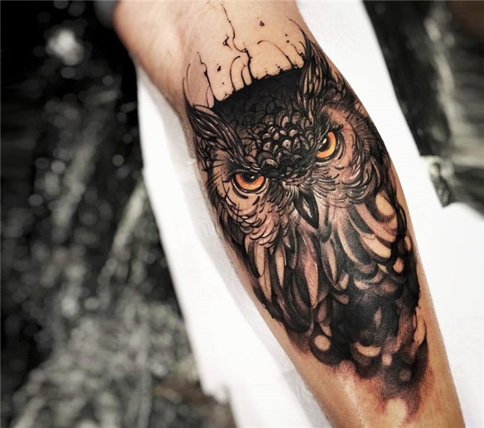 Owl tattoo by Felipe Rodrigues Photo 17275