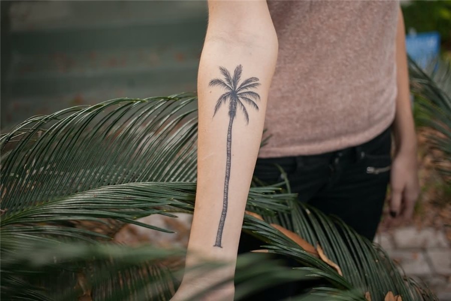 Palm Tree Sleeve Tattoo * Half Sleeve Tattoo Site