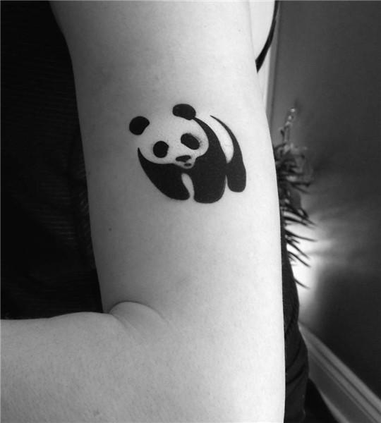 Panda tattoo: meaning, photos and sketches