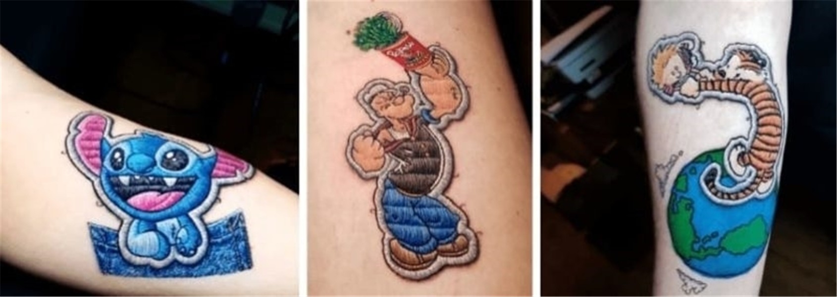 Patch Tattoo: Tatuajes increíbles bordados sobre la piel - M