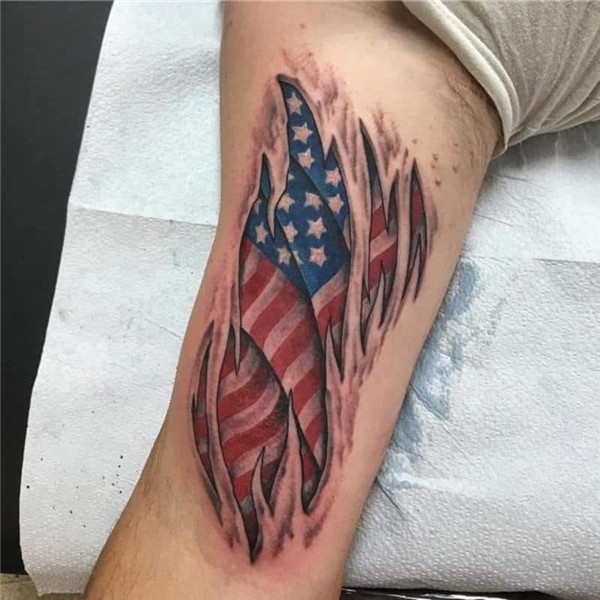 Patriotic Tattoos and Ideas for Men and Women - Tattoo For W
