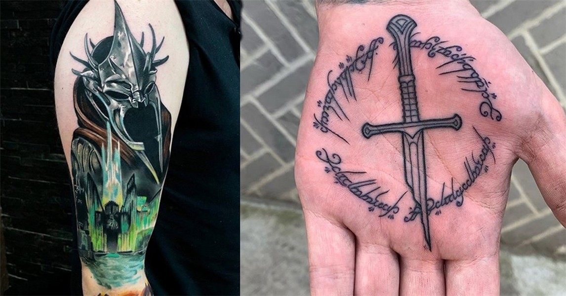 Pay Homage to J.R.R. Tolkien with 40 Lord of the Rings Tatto