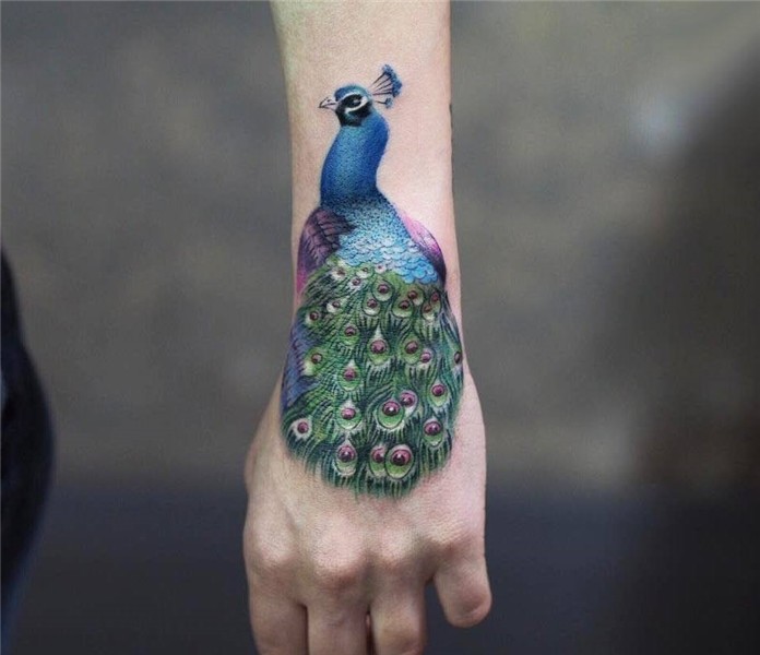 Peacock tattoo by Jefree Naderali Photo 23725