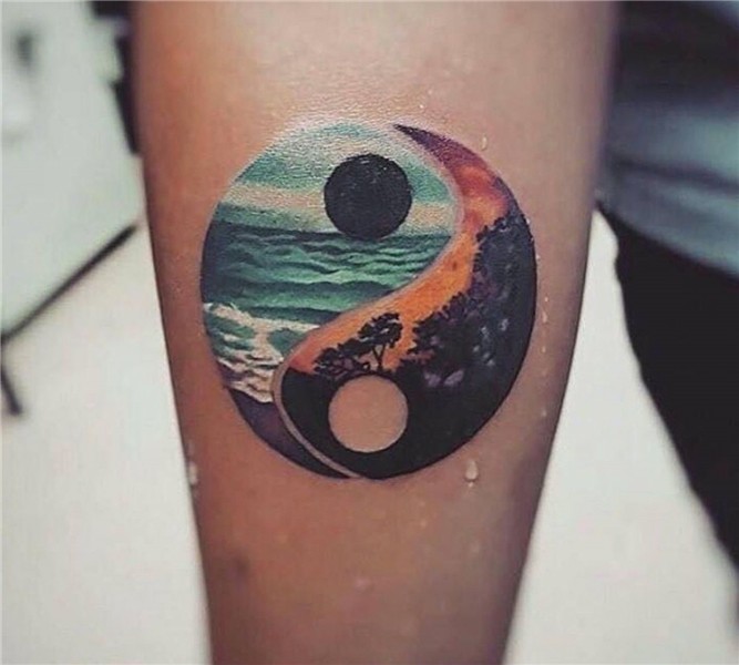 Pen Tattoos/ying Yang On Hand Easy for Kids Tattoos for guys
