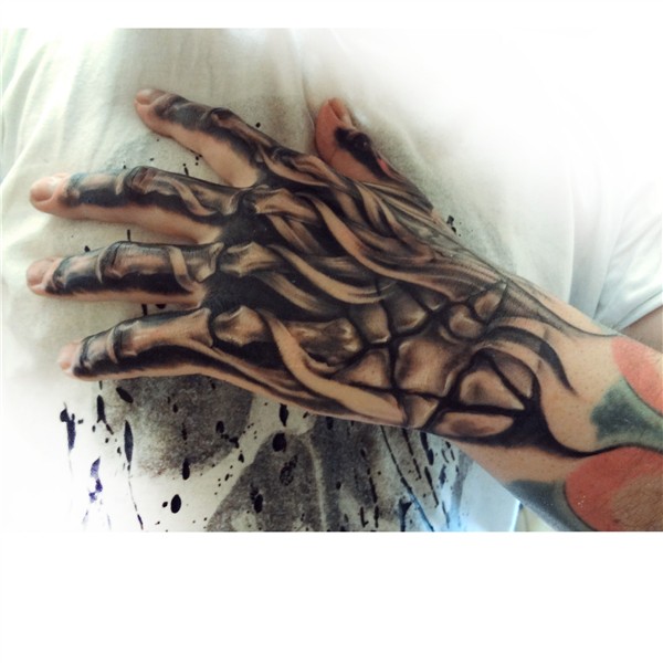 Performed by Tatu na flatu. Hand tattoos, Hand and finger ta