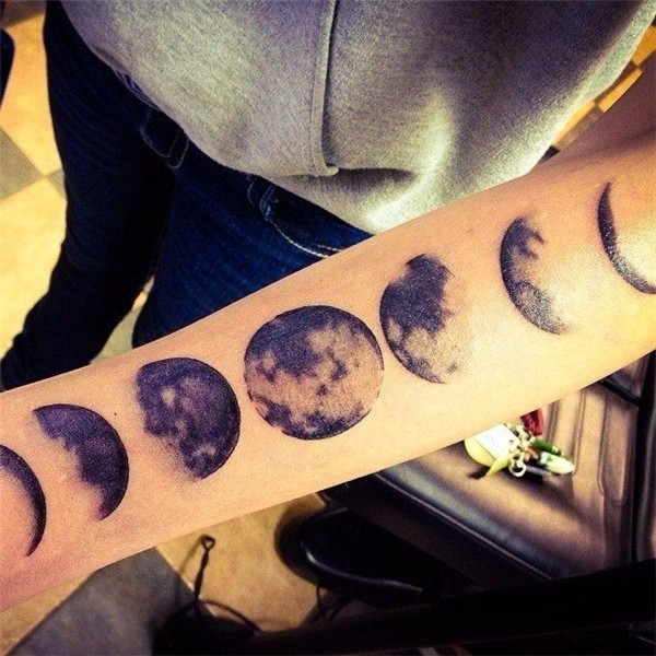 Phases of the Moon Tattoo Moon phases tattoo, Tattoos, Moon